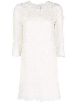 Ermanno Scervino Wool Blend Short Dress
